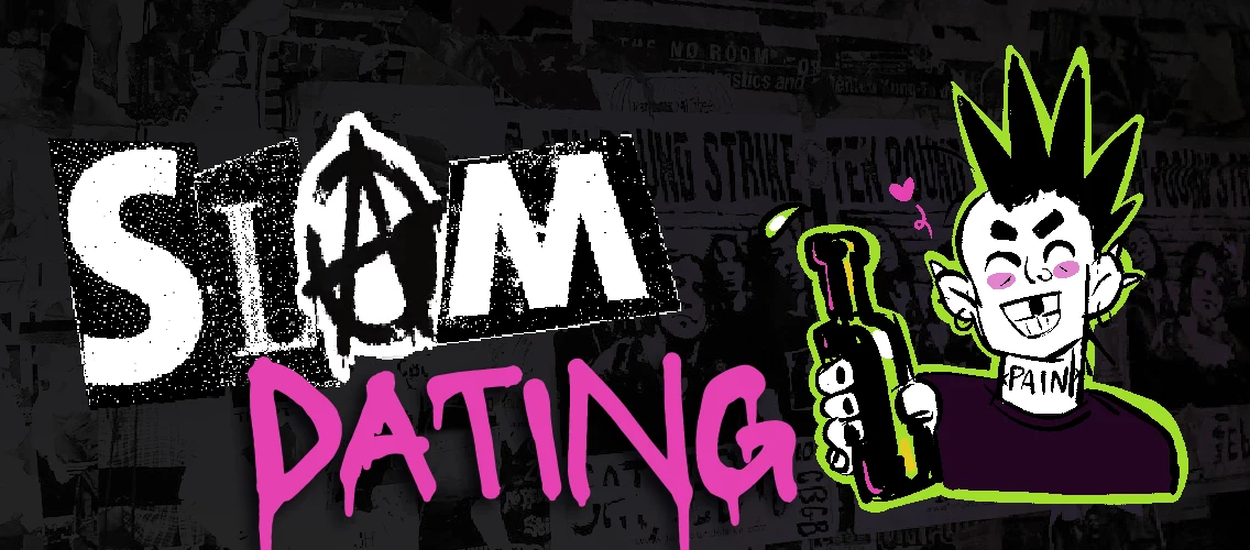 Slamdating title art