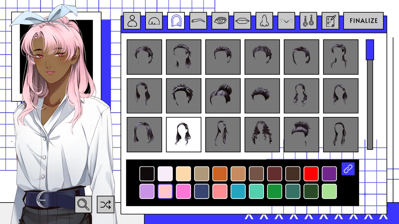 A Date with Death character creator