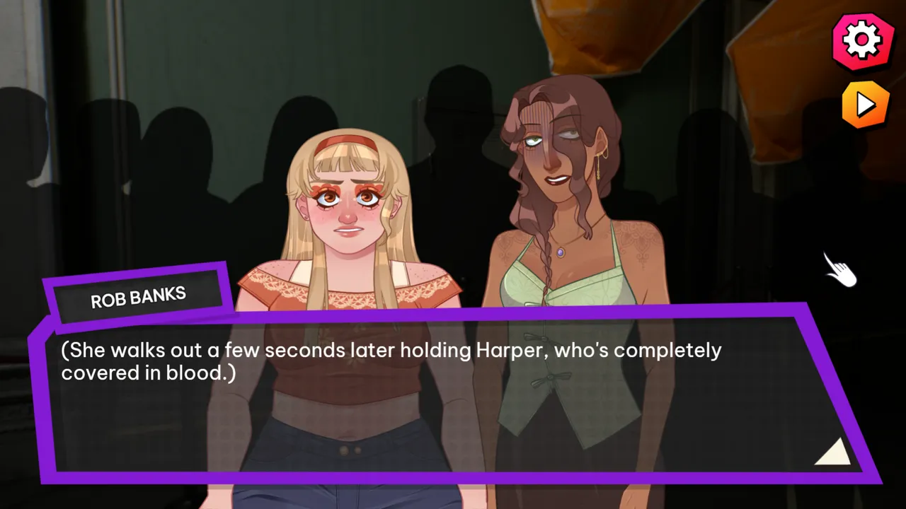 Dating Killmulator 2 two characters at a party