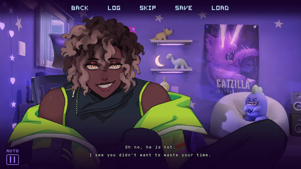 ERROR143 rival in his room with neon lights